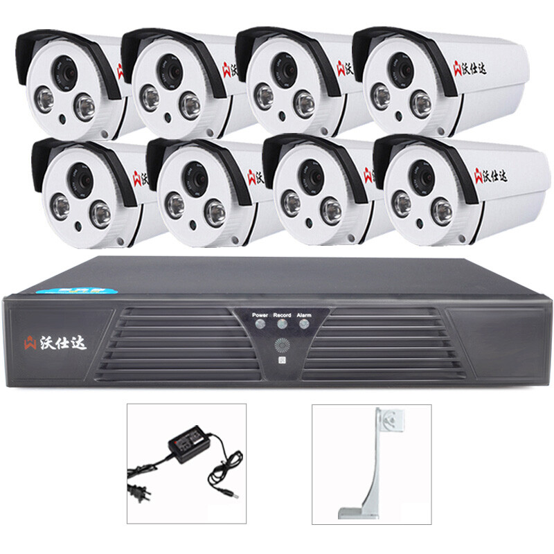 沃仕達(dá)W62H10TZ 8路高清監(jiān)控套裝 構(gòu)建入門級網(wǎng)絡(luò)安防系統(tǒng)的明智之選